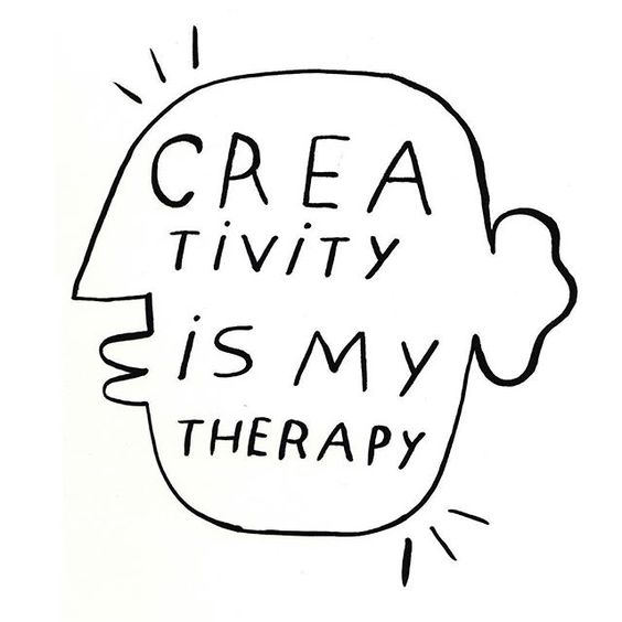 creativity is my therapy