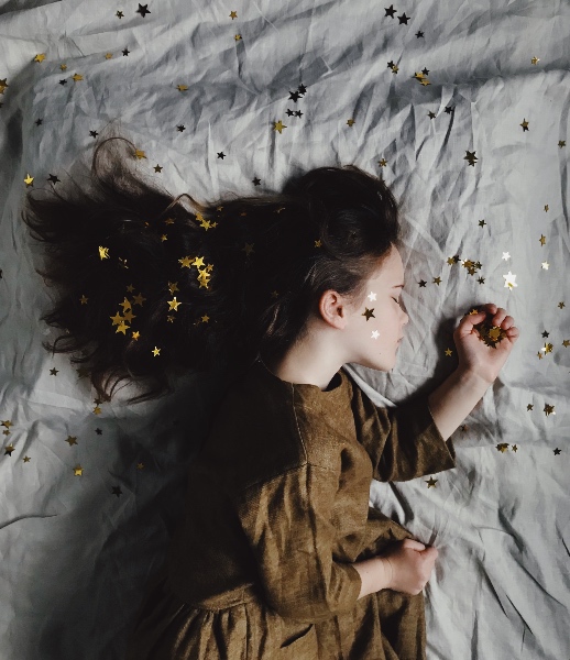 kid sleeping relaxed